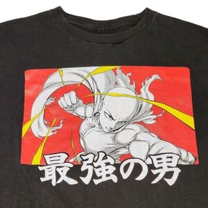 Anime Graphic Black T-Shirt